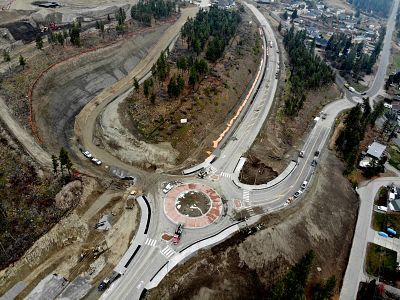 Putting in the roundabout